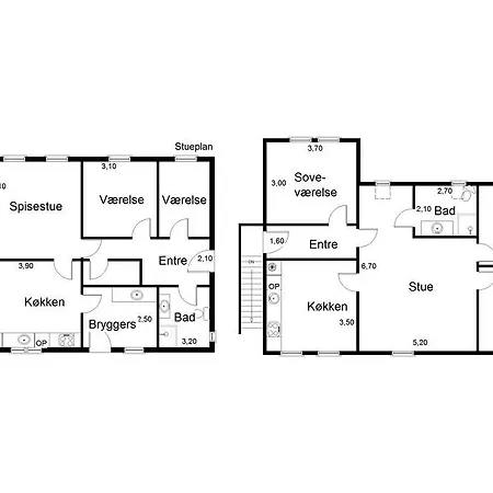 Bjerndrup Lejlighed شقة